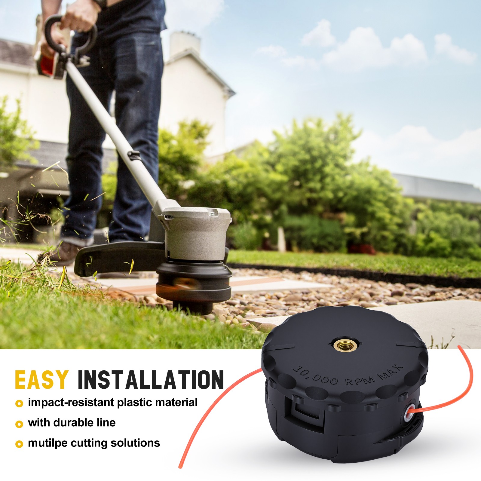 Fit Echo Speed-Feed 400 Bump String Trimmer Head for SRM-225 SRM-230 gallery