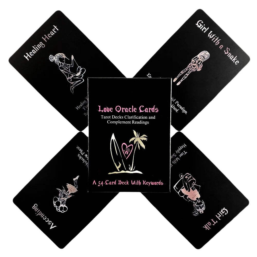 Island Time Love Oracle Cards 54 Deck English Visions Divination Board Game gallery