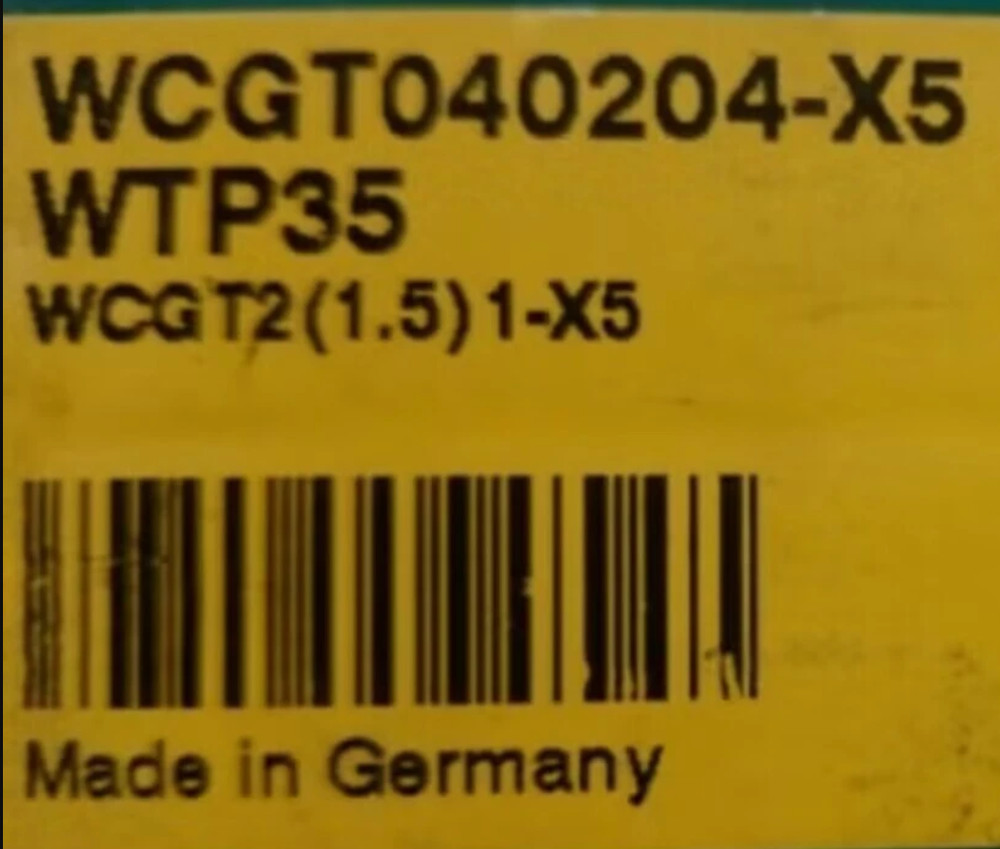 ORIGINAL 10PCS USER TOOLS WCGT 040204-X5 WTP35