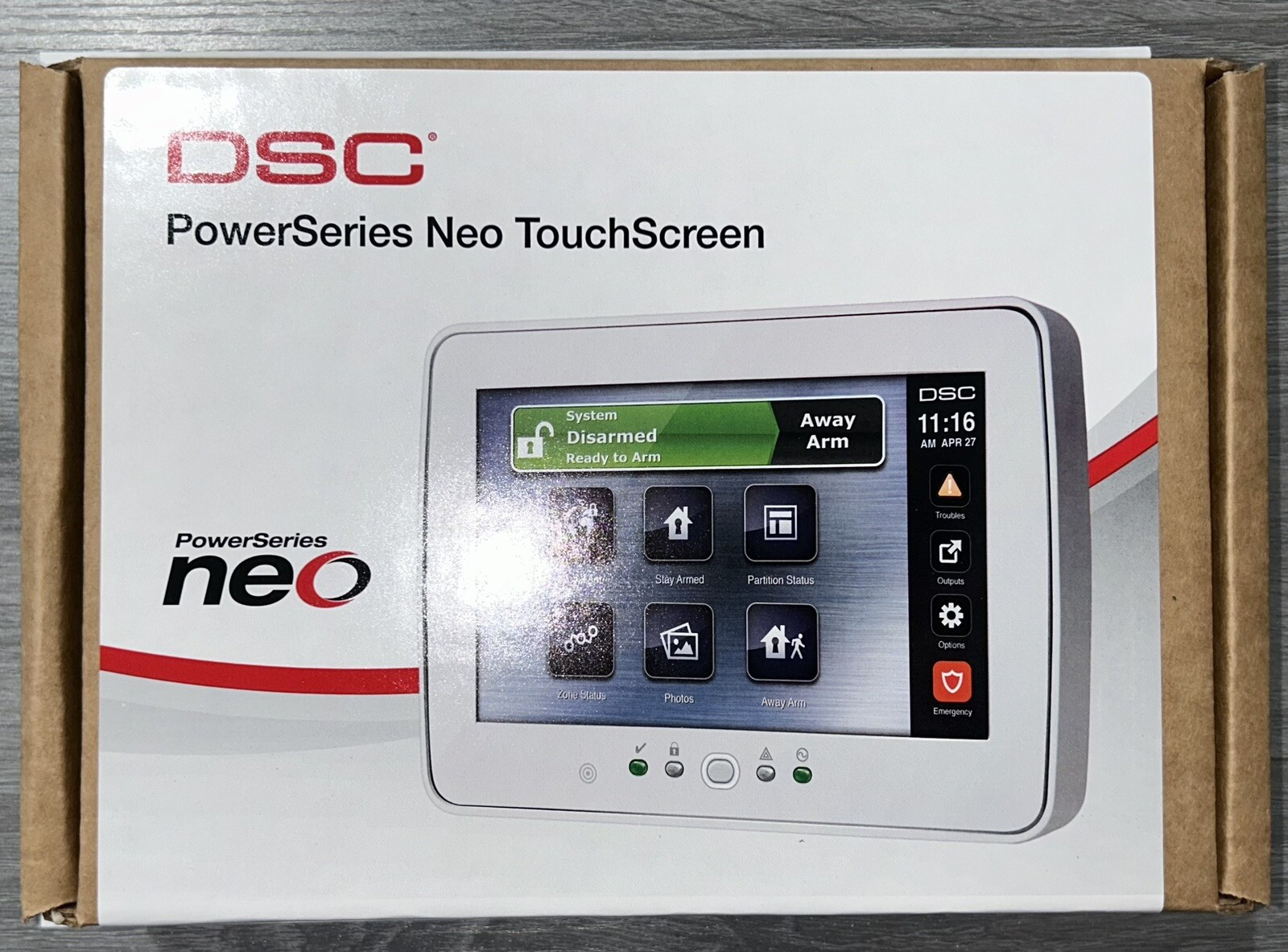 NEW In Original Packaging HS2TCHP NEO TouchScreen Alarm Keypad gallery