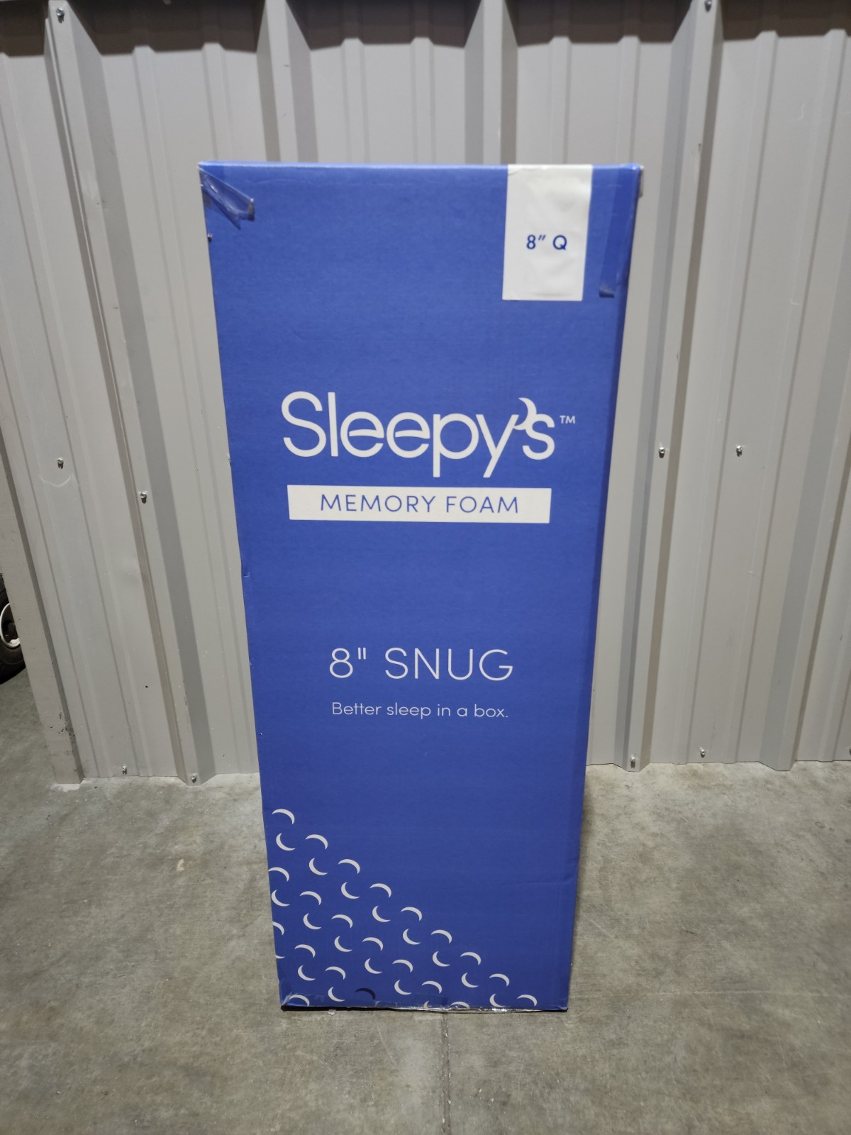Sleepy's 8” SNUG Memory Foam RV Mattress In A Box, Short Queen By Sealy gallery
