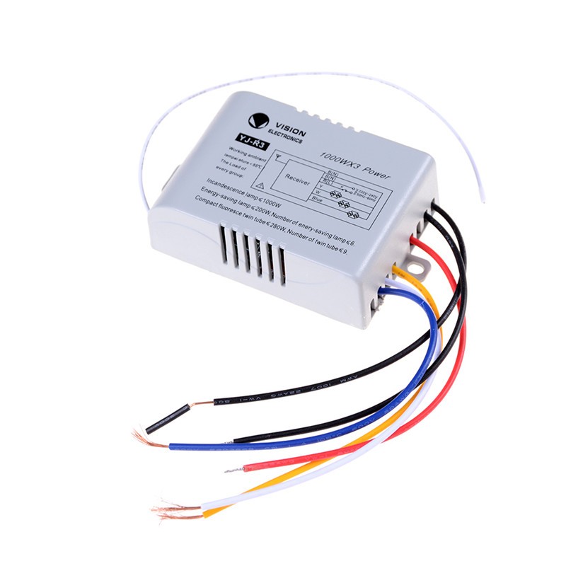 3 Channel Wireless Remote Control Switch Digital Remote Control Switch P D.qhk gallery