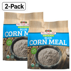 War Eagle Mill Organic Blue Cornmeal, 48 oz bags (pack of 2)
