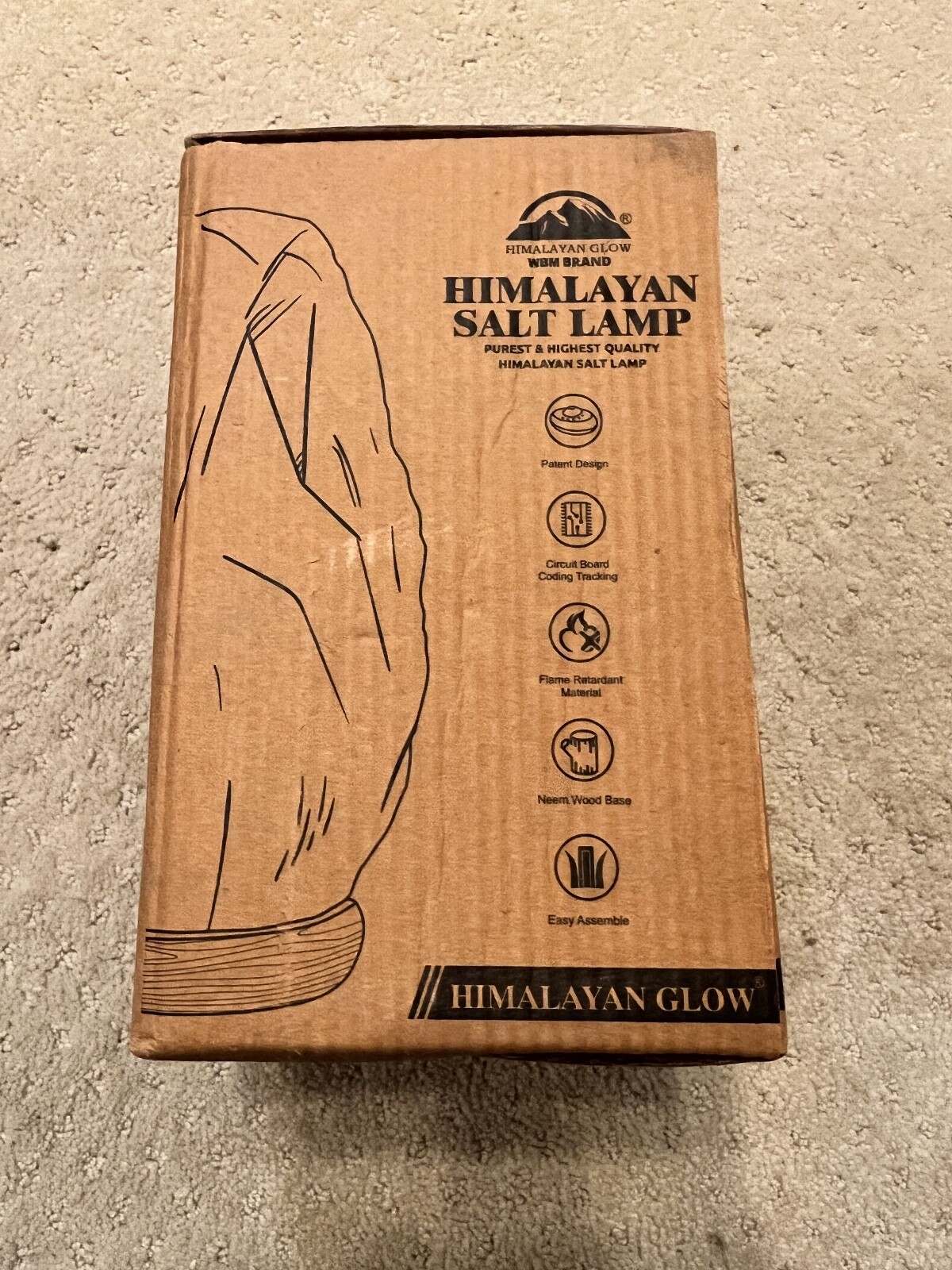 âœ Himalayan Glow Salt Lamp with Dimmer Switch 5-7 Lbs gallery
