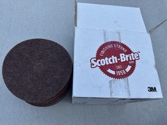 25 Pieces Pack 3M Scotch-Brite Surface Conditioning Disc, 77141, 177 mm x 22,2 m