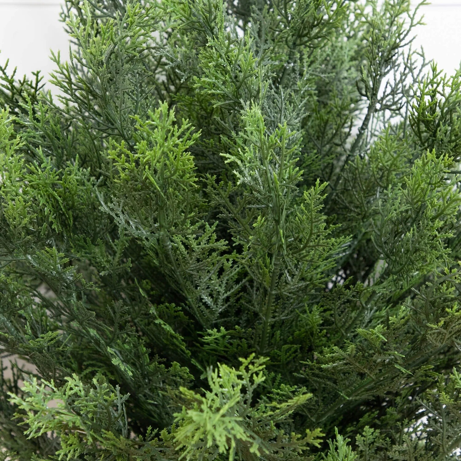 3' UV Resistant Artificial Cedar Bush with Integrated Ground Stake gallery
