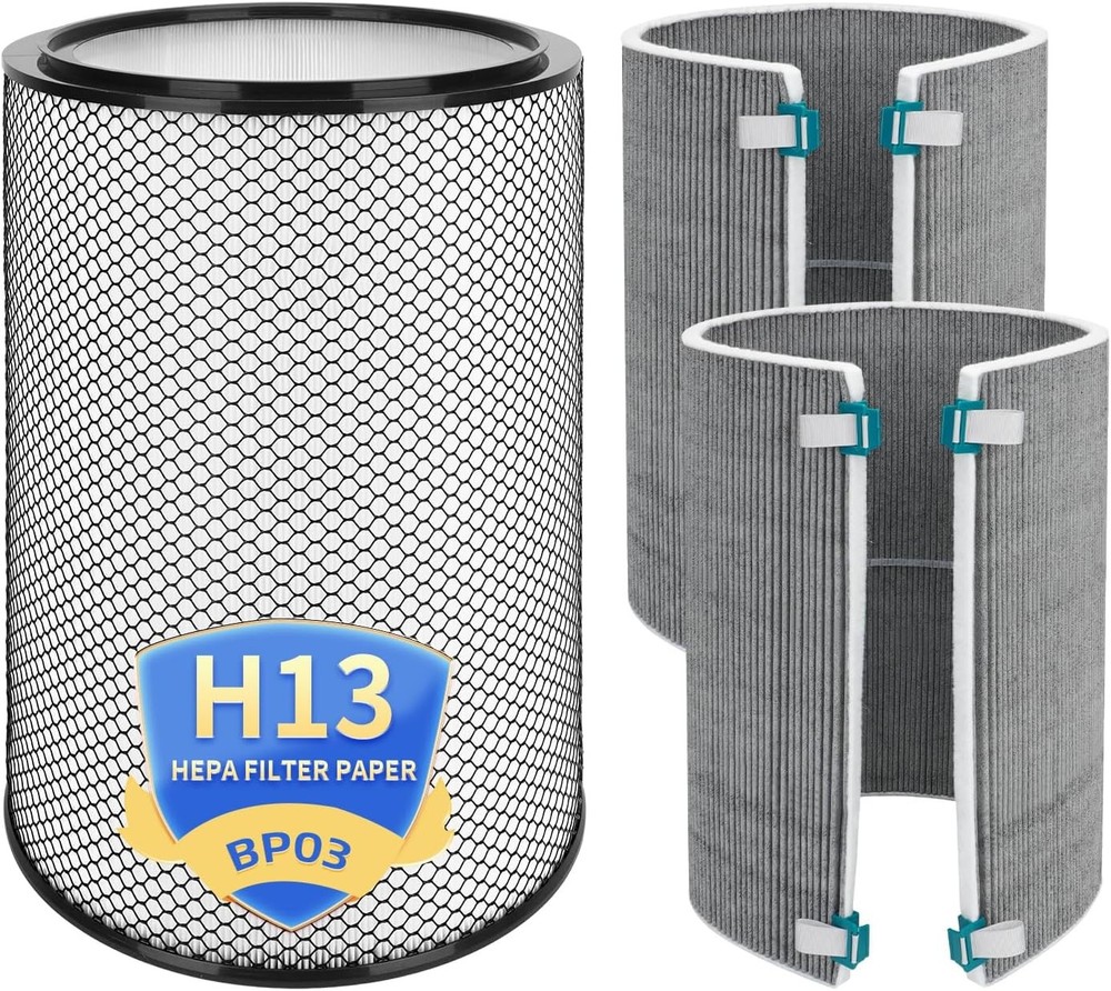 BP03 Filter Replacement Set For Dyuson BP03 BP04 BP06 H13 HEPA + 2 Carbon 3413