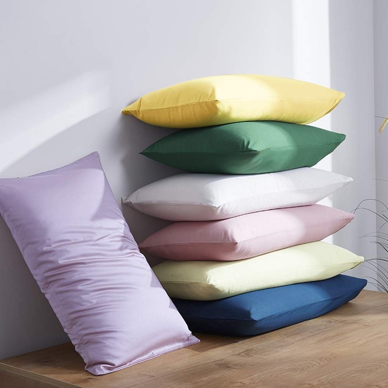 NTBAY 500 Thread Count 100% Egyptian Cotton Queen Pillowcases, Super Soft and gallery