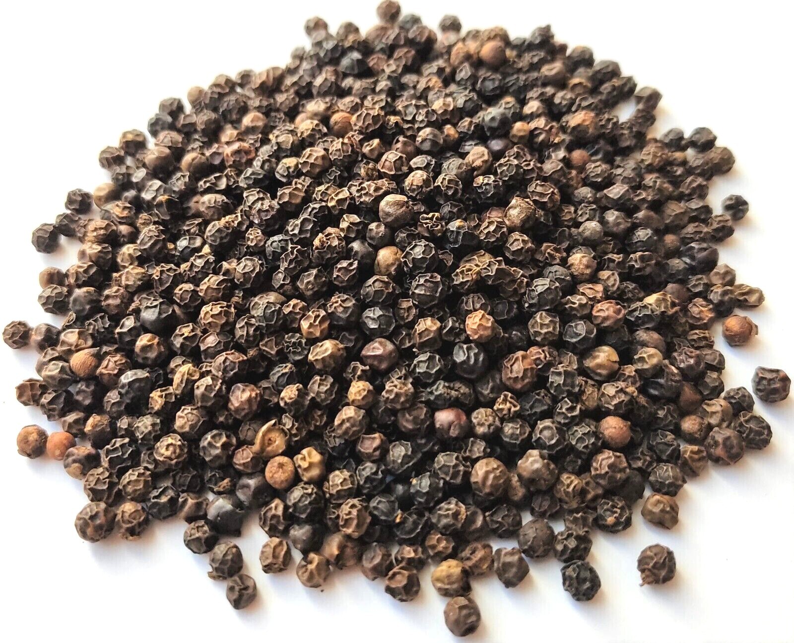 PEPPER PEPPERCORNS BLACK WHOLE INDIA 1 OZ - 2 LB RESEALABLE BAG gallery