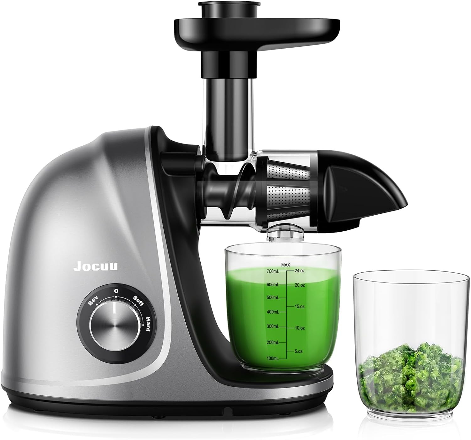 Slow Masticating Juicer Machines with Soft Hard Modes Easy to Clean Quiet Motor gallery