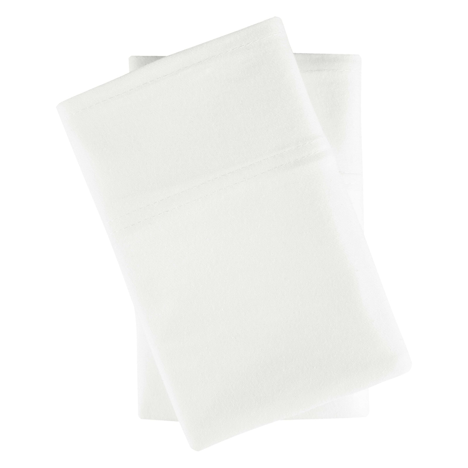 Extra Soft Jersey Pillowcase Set, King, Arctic White, 2 Pieces gallery