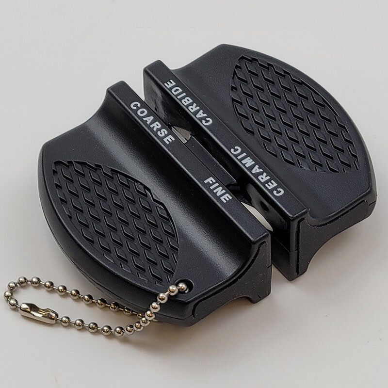 Pull Through 2-Step Ceramic and Carbide Knife Sharpener gallery