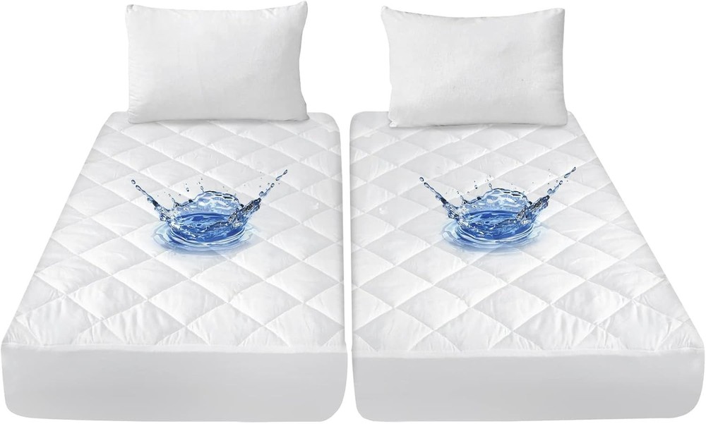 Split King Mattress Pad for Adjustable Bed Ultra Soft Mattress Topper Protector