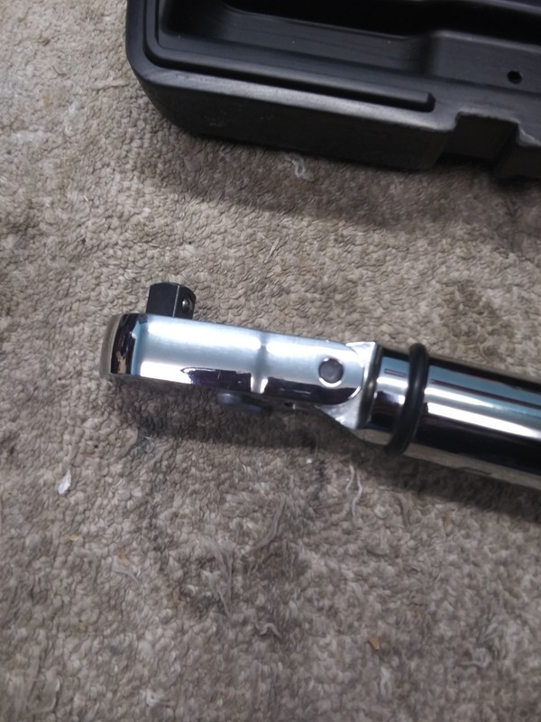 Snap-on 3/8” Drive Flex-Head Techangle Torque Wrench (5-125 ft-lb)(ATECH2F125MB) gallery