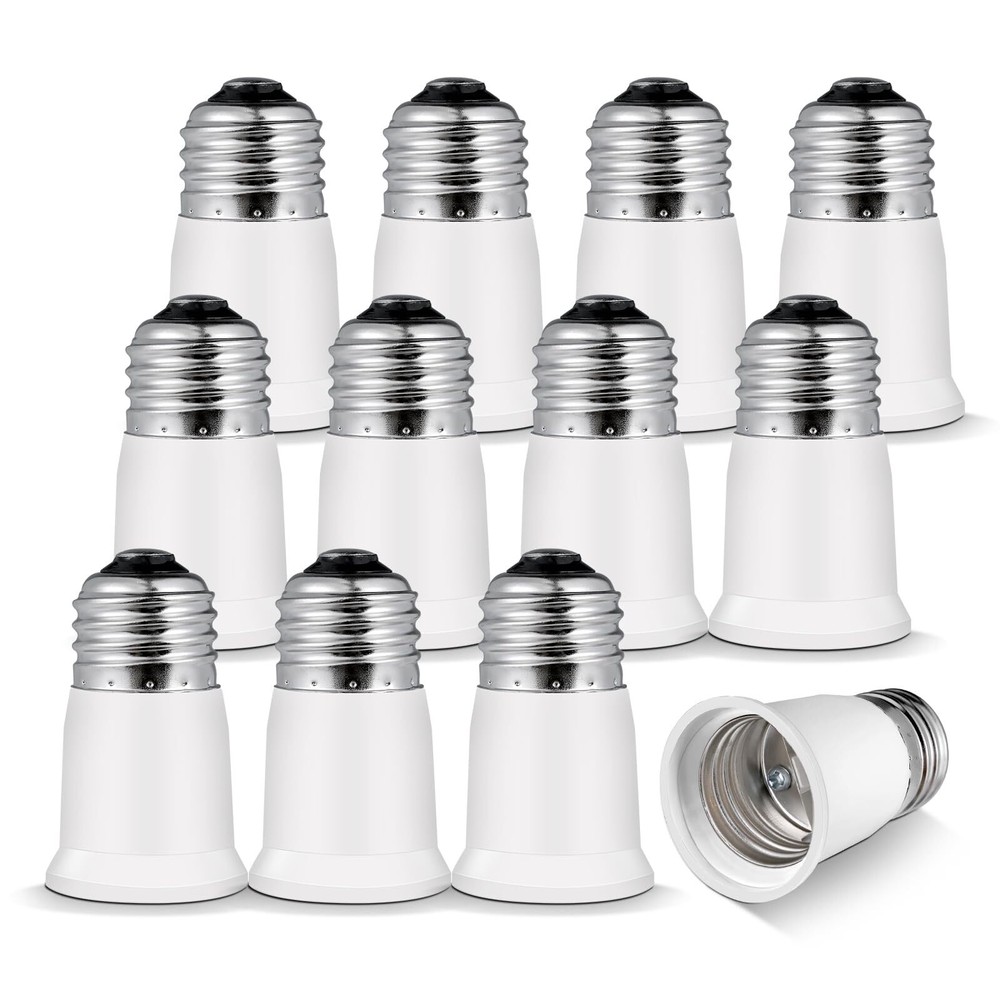 Light Socket Extender,E26 to E26 Medium Screw Bulb Socket Extension