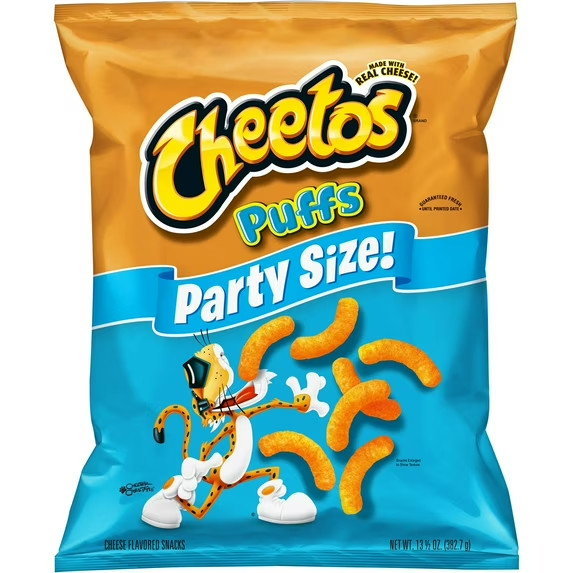 Cheetos Puffs Cheese Flavored Party Size Snack Chips, 13.5 Ounce Bag Free Ship gallery