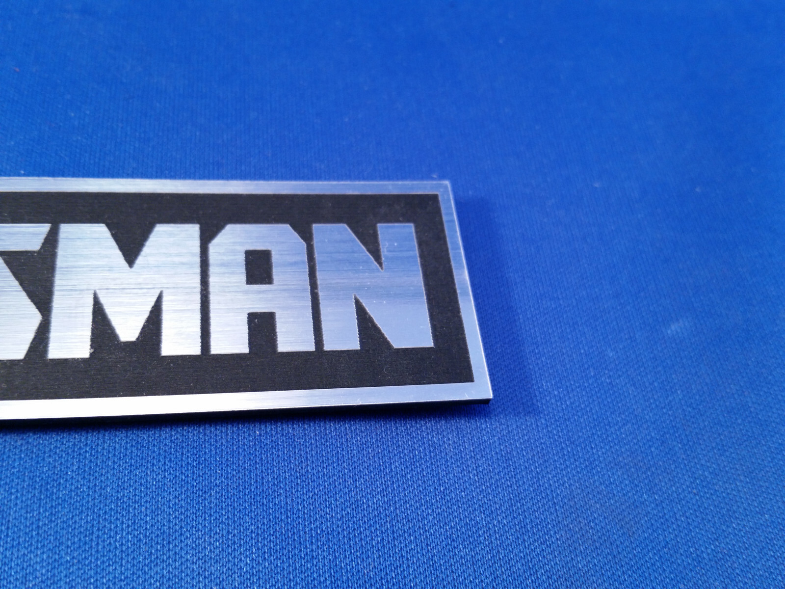 Handmade Laser-etched Toolbox Emblem - Craftsman gallery