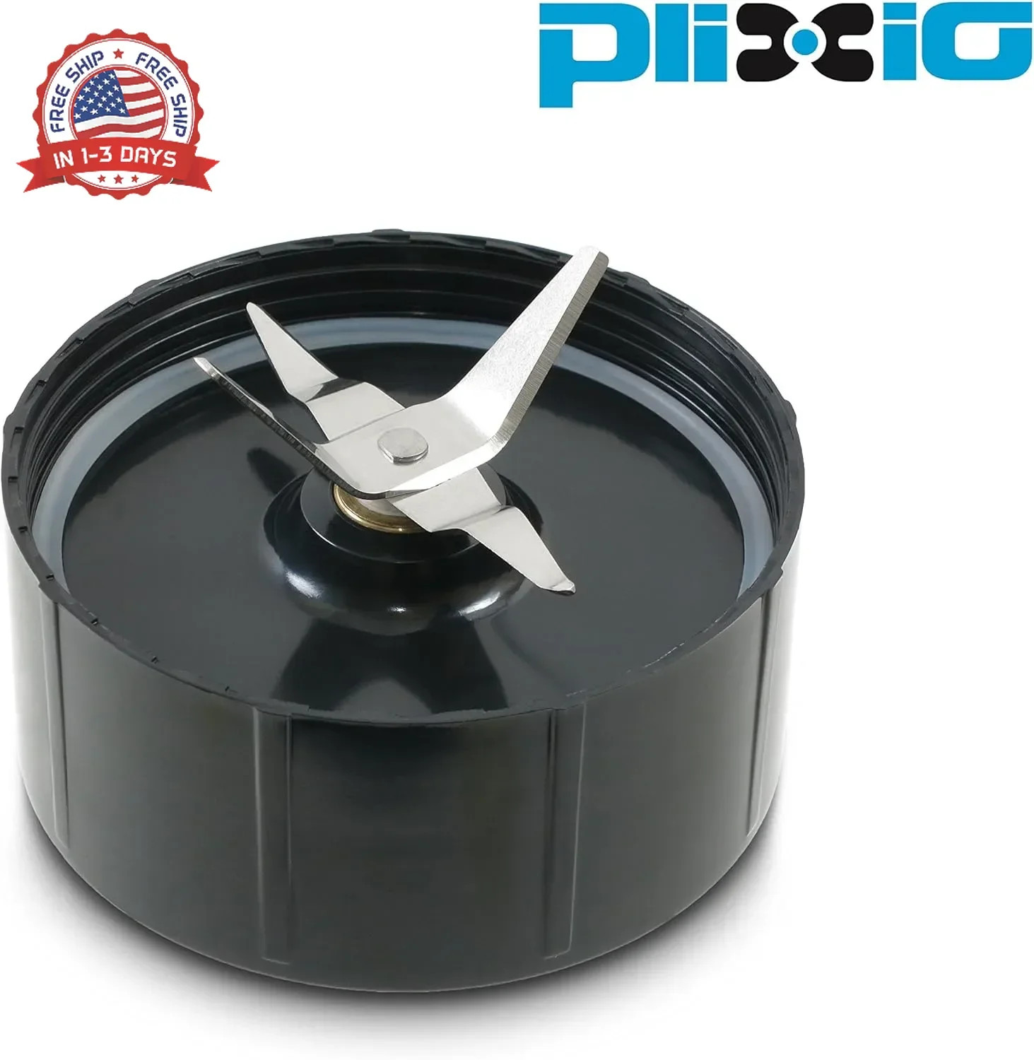 Replacement Cross Blade Ice Shaver 2 Pcs Stainless Steel for Magic Bullet Blende gallery
