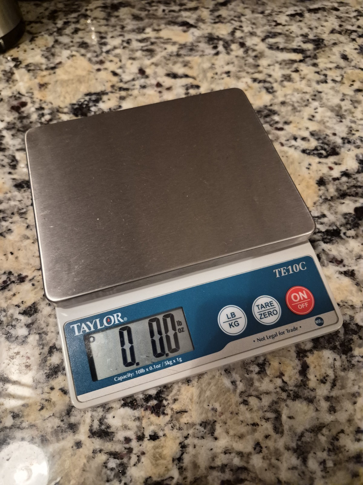 Taylor Scale TE10C Capacity 10lbs Pounds 5kg Digital Tested Works gallery