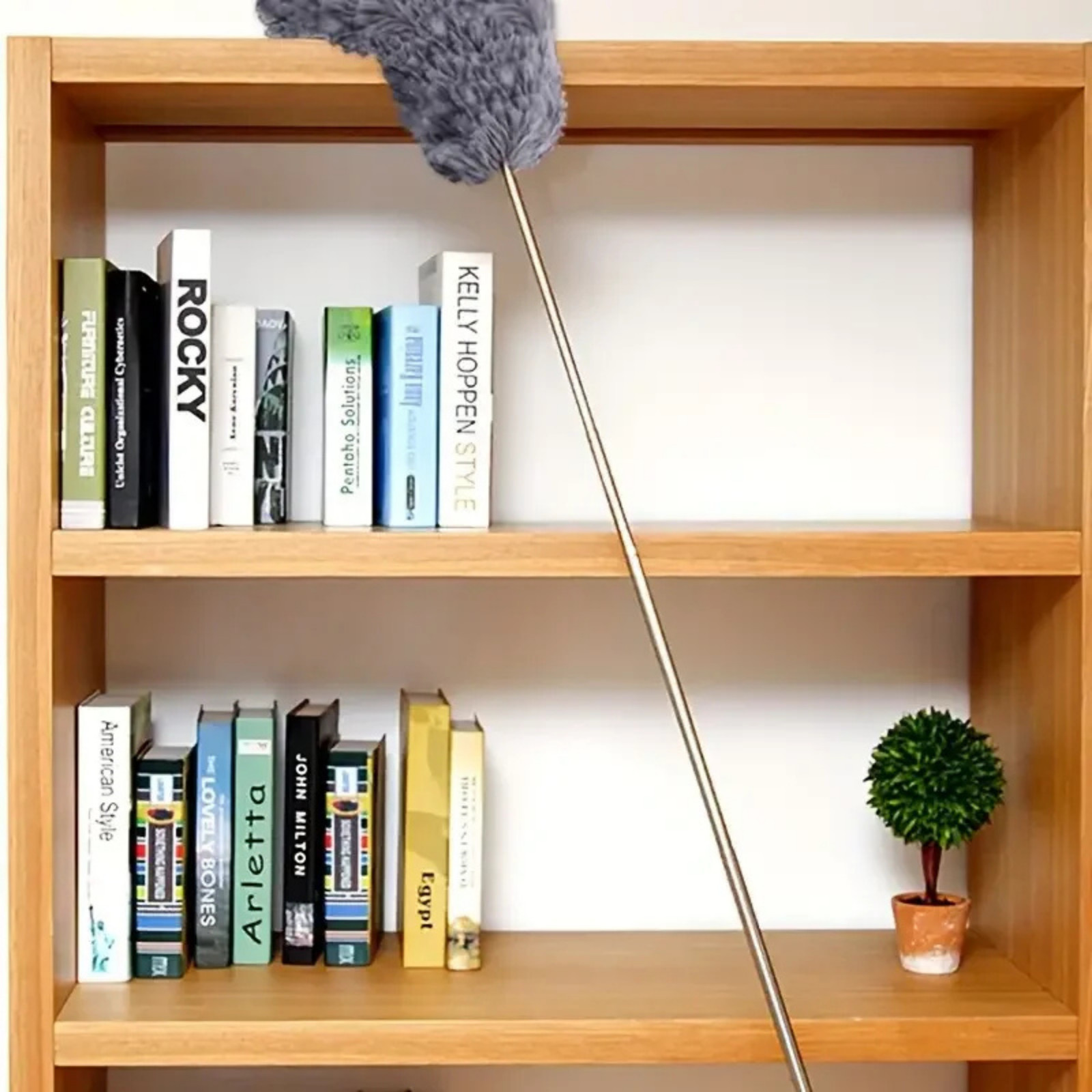 Microfiber Duster Soft Feather Dusting Brush Household Extendable Cleaning Tool gallery