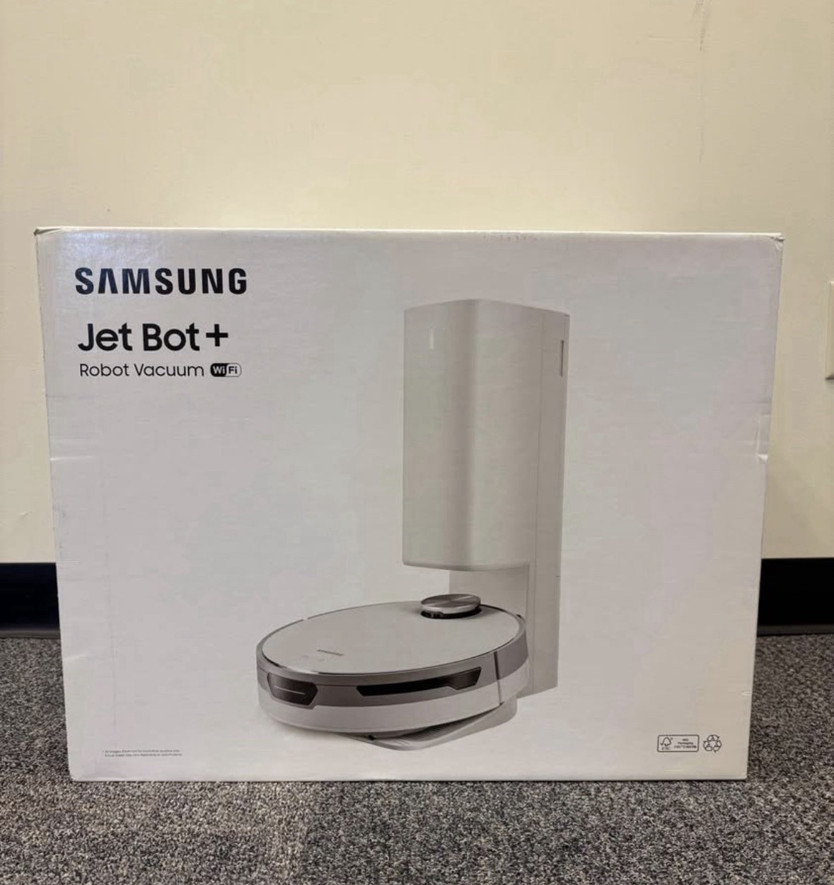 Samsung - Jet Bot+ Robot Vacuum Mop Combo with Clean Station - NEW gallery