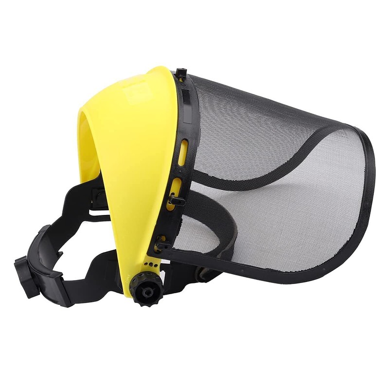Chainsaw Weeding Full Face Shield Mesh Visor for Chainsaw Trimmer Pole Pruner gallery