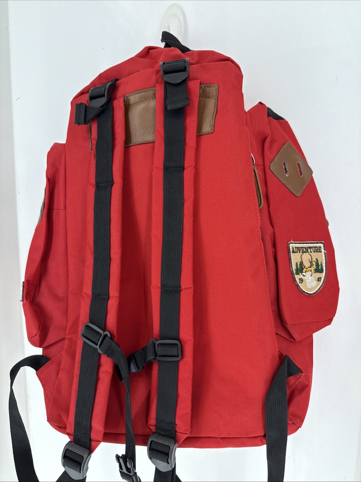 Vintage Ransel Legend Durability Red Backpack 2