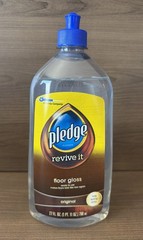 Pledge Revive It Original Floor Gloss Cleaner Long Lasting Shine 27oz New NOS