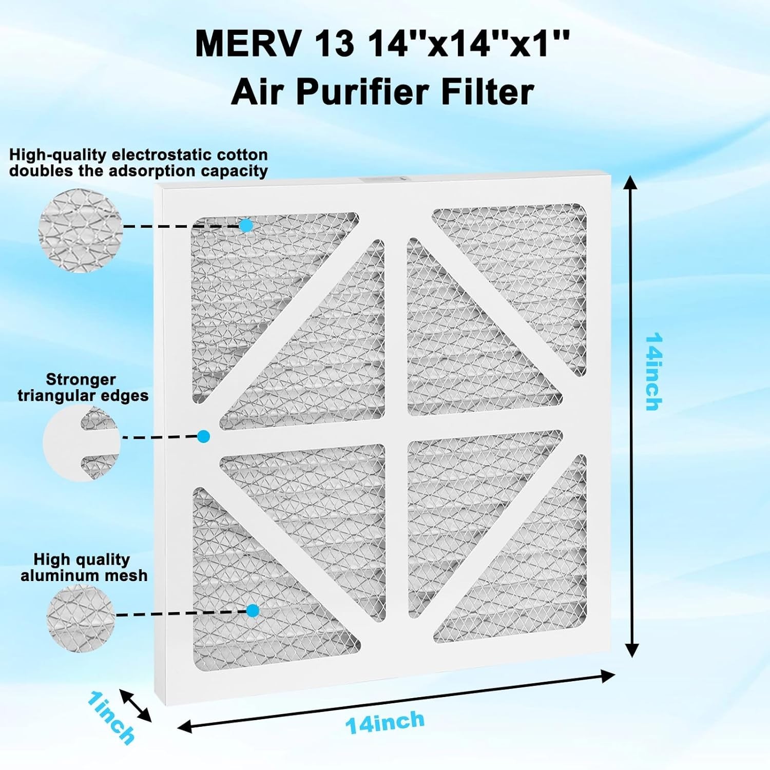 1Pack Upgraded Enviroklenz Replacement Filter Compatible with Enviroklenz Air... gallery