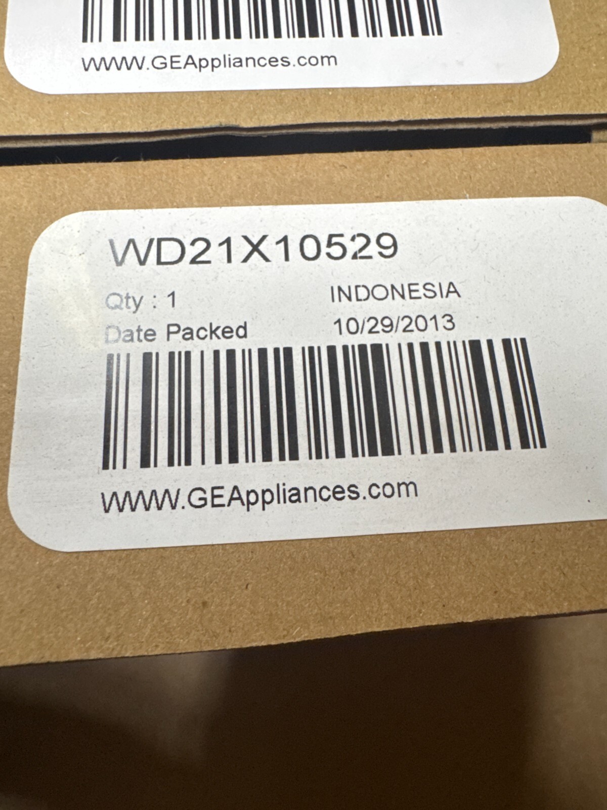 Genuine OEM General Electric WD21X10529 Dishwasher Electronic Control Board gallery