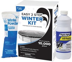 Swimming Pool Winter Kit Powder & Liquid Winterizing 10,000 gallon *