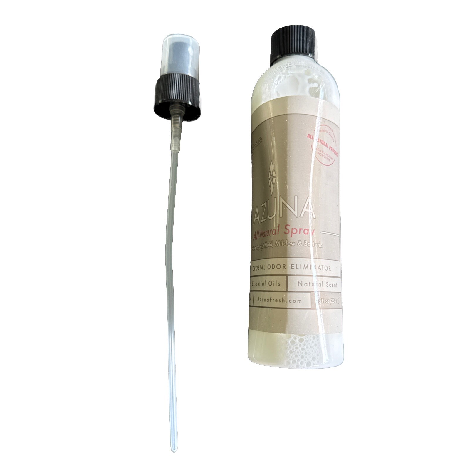 Azuna All-Natural Spray Antimicrobial Odor Eliminator 8 oz Spray Bottle gallery