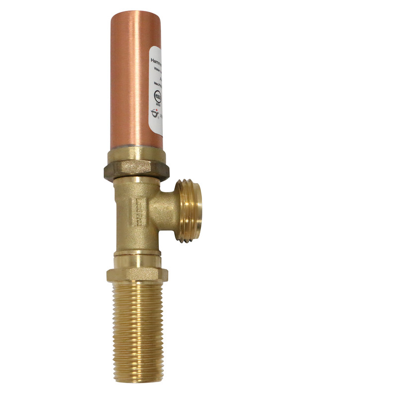 5 Pc XFITTING Washing Machine Stop Valve, 1/2" MIP x 3/4" MHT, Red gallery