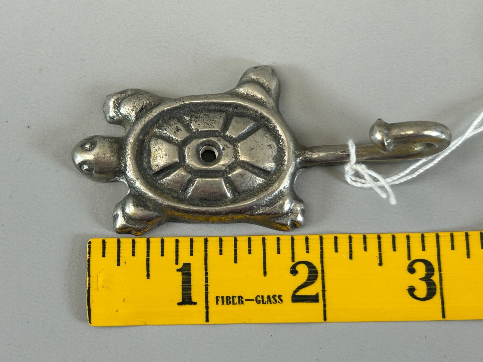 Metal Sea Turtle Wall Hook Silver Tone Midwest Cannon Falls New w/ Tag No Screw gallery