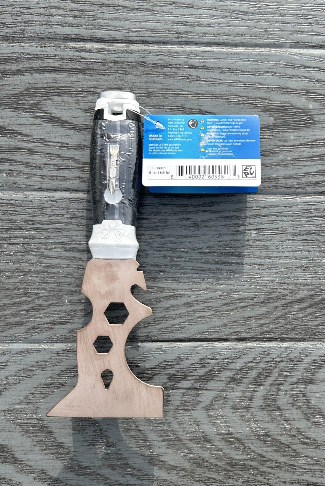 Hart 19-In-1 Multi-Tool Easier To Clean Golden Stainless Steel HHTMT01 New gallery