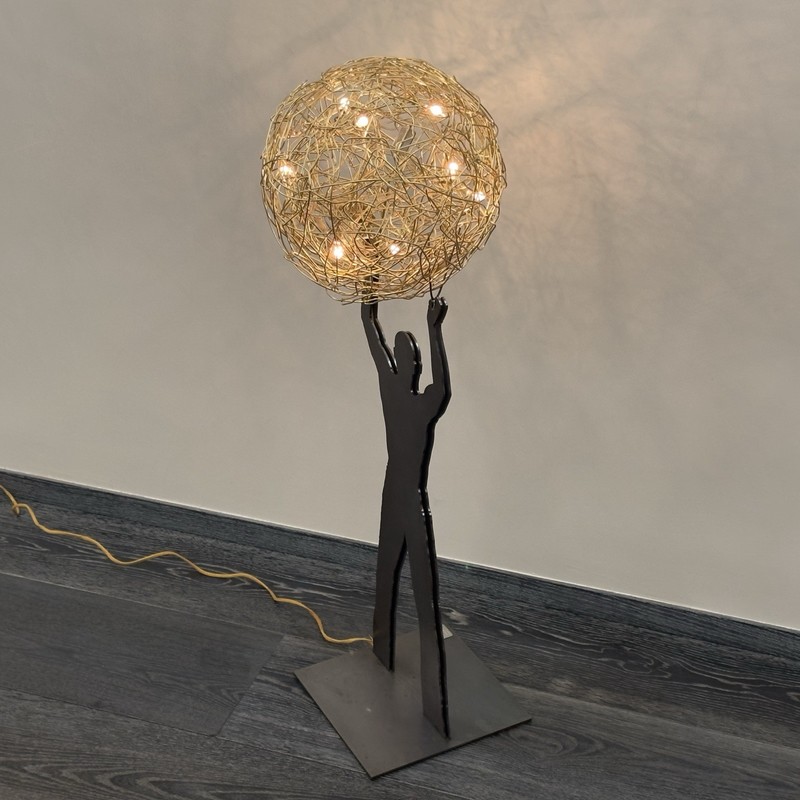 Catellani & Smith Uomo della Luce L 2016 Ø30 Rare Floor Lamp OOP gallery