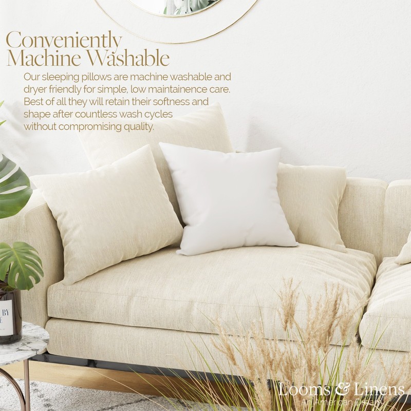 Form Insert Throw Pillow Stuffing Sham Inserts Square Euro Pillows USA Pack Of 4 gallery