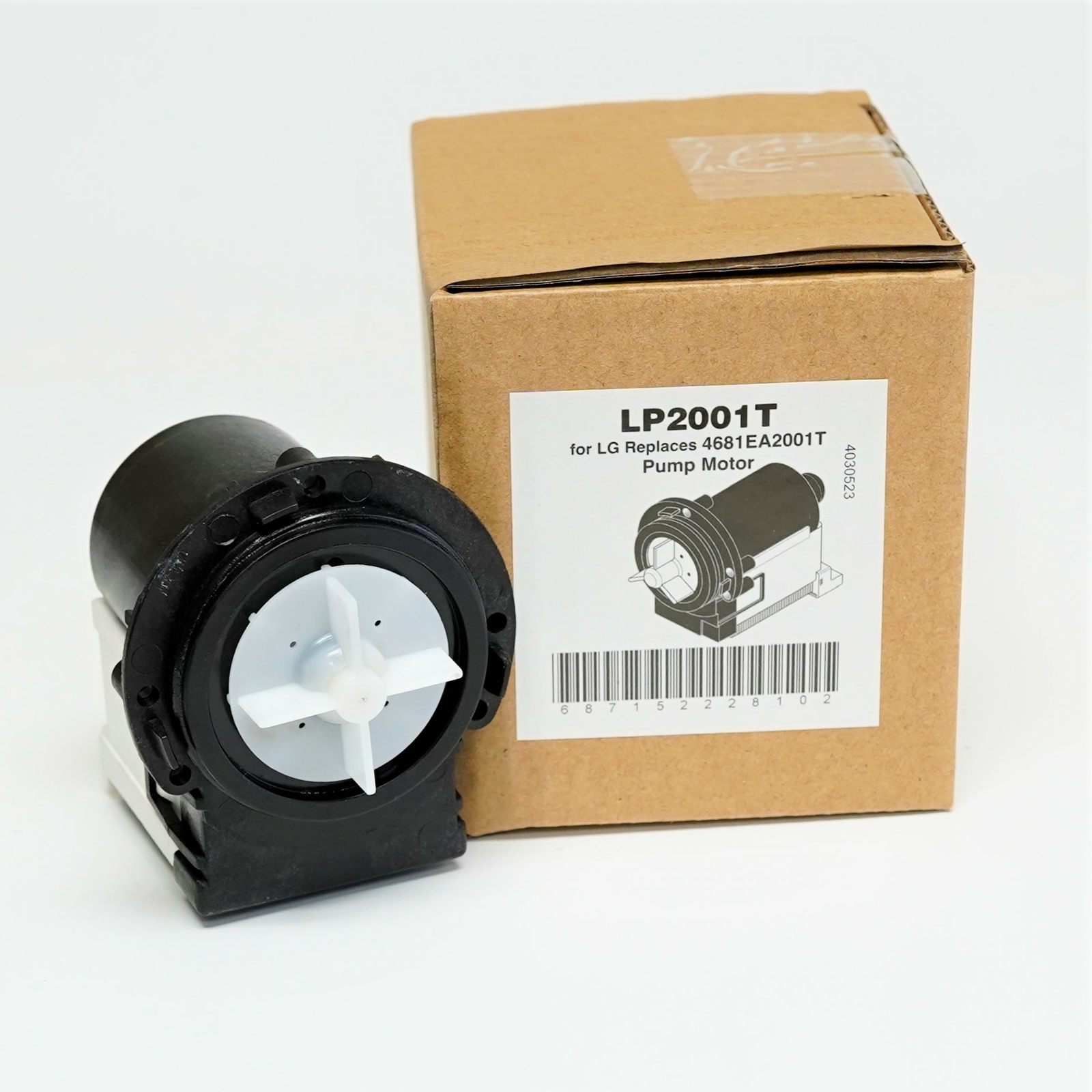 Supco LP2001T Washing Machine Drain Pump Replaces LG 4681EA2001T gallery