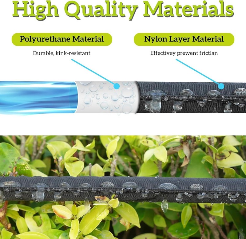 Patented 25ft Drip Soaker Hose – High Tensile Strength for Long-Lasting Use gallery