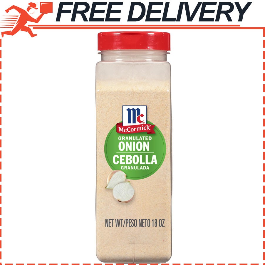 McCormick Granulated Onion For Any Dish, Vegetarian, 18 oz gallery