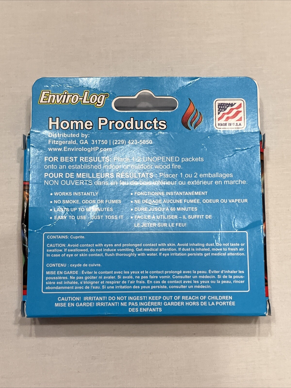 Enviro-Log Color-Flame 3 packets Add Amazing Color To Your Fire 🔥Free Shipping gallery