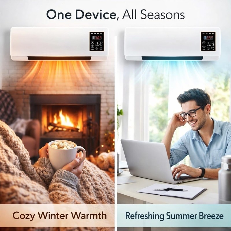 2 in1 Portable Air Conditioner and Electric Heater for Room Heating and Cooling gallery