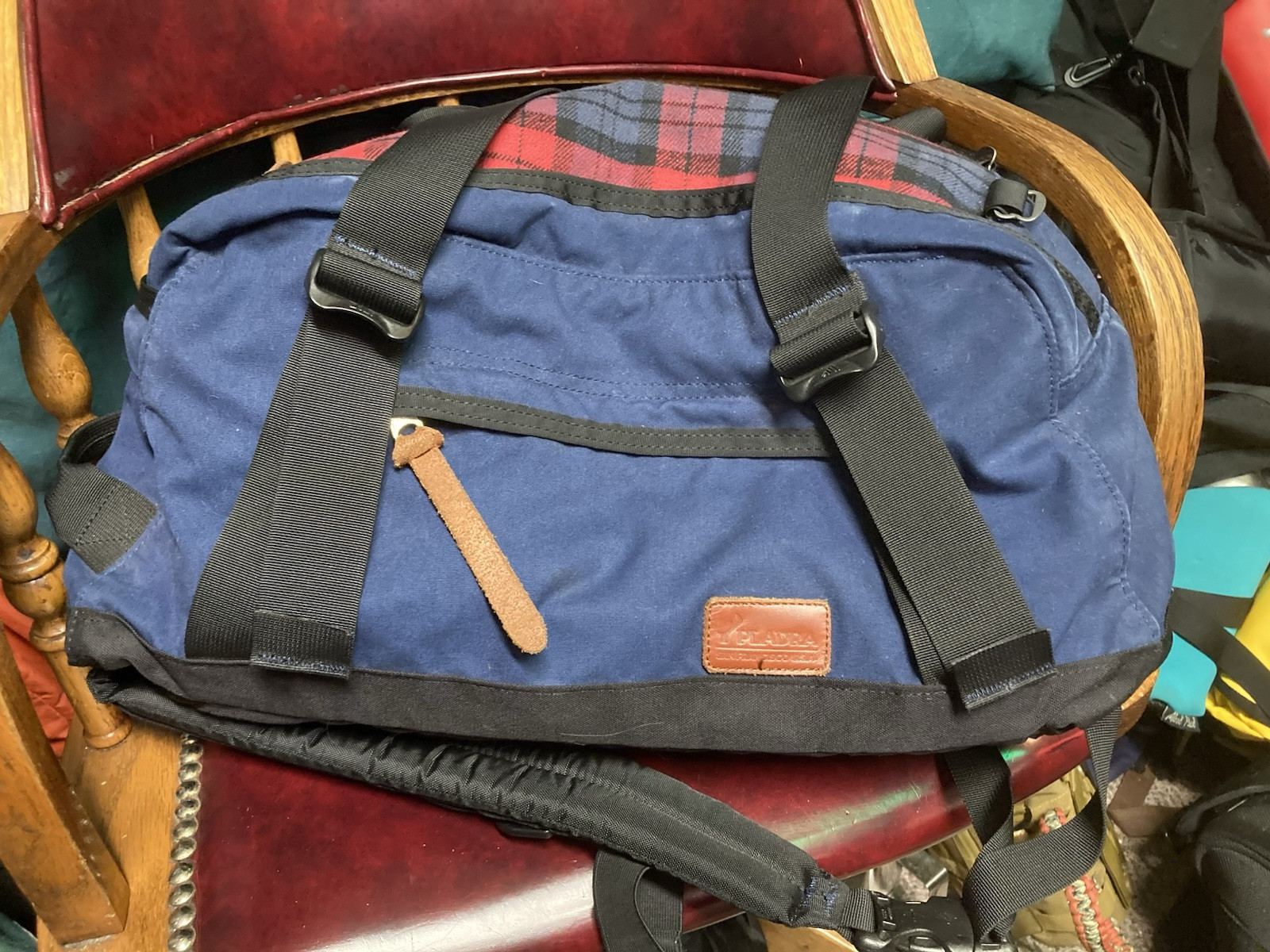 gregory backpack Duffle Pladra With FP Front Pocket 4