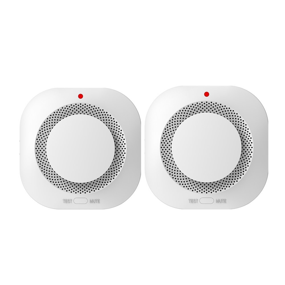 （2 Pack）Smoke Alarm Fire Protection Home Security System New + Free Shipping gallery