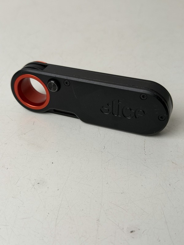 Slice Ceramic Utility Folding Box Knife Cutter Black Orange - USED gallery