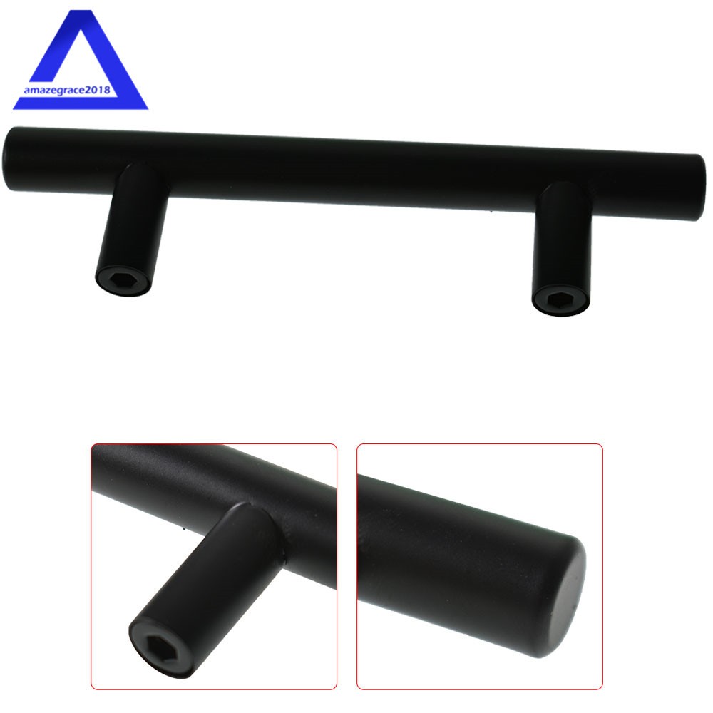 30 Pcs 5In Stainless Steel T Bar Pulls Knobs Handles Cabinet Door Kitchen Drawer gallery