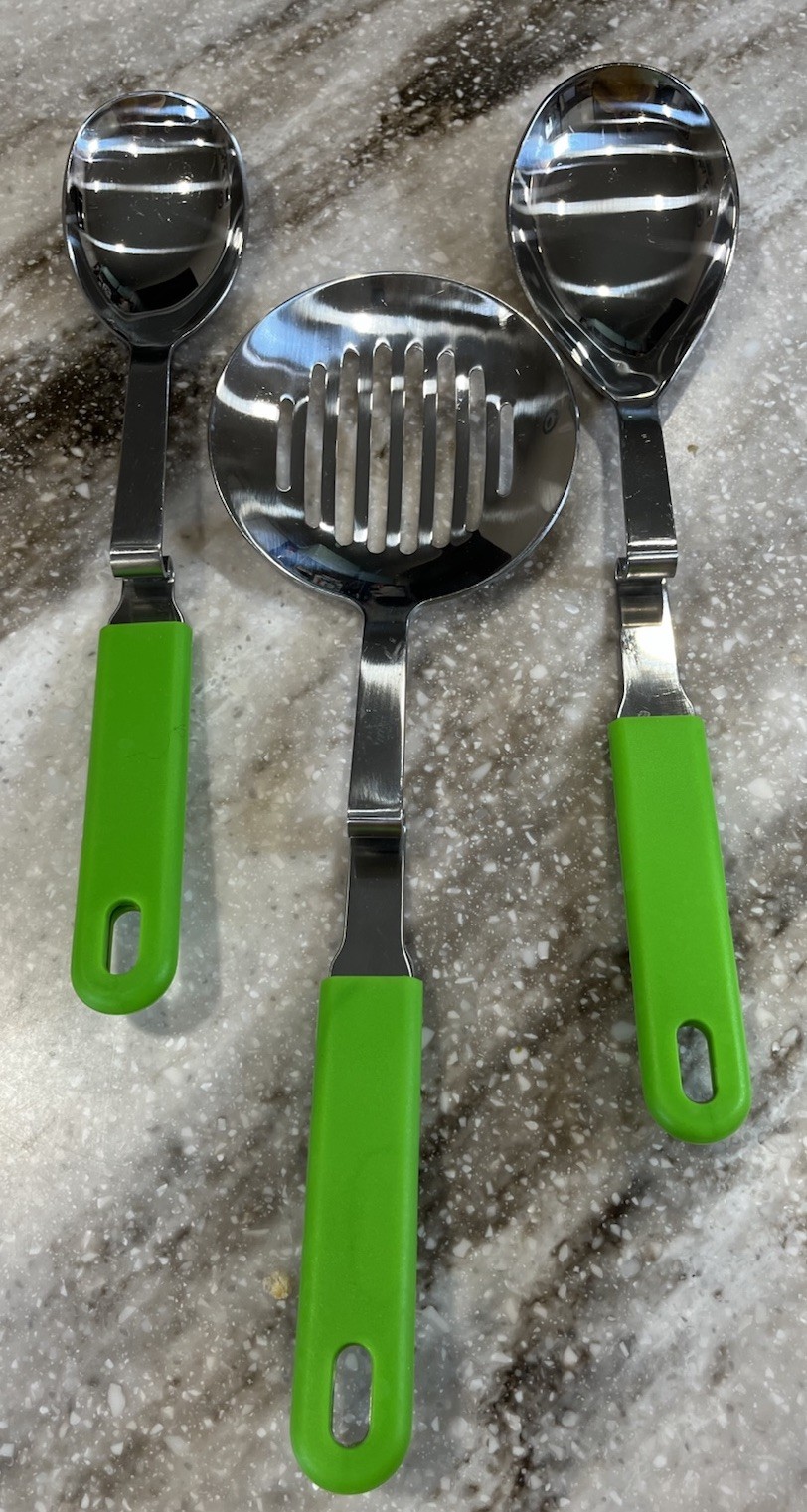 3 Souper Cubes No Mess Kitchen Utensil Trio- Hangs on the pot rim-S handle gallery
