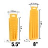 6 Pack Tree Felling Wedges Wedges 5.5" + 8", Logging Felling Bucking Tree Yellow gallery