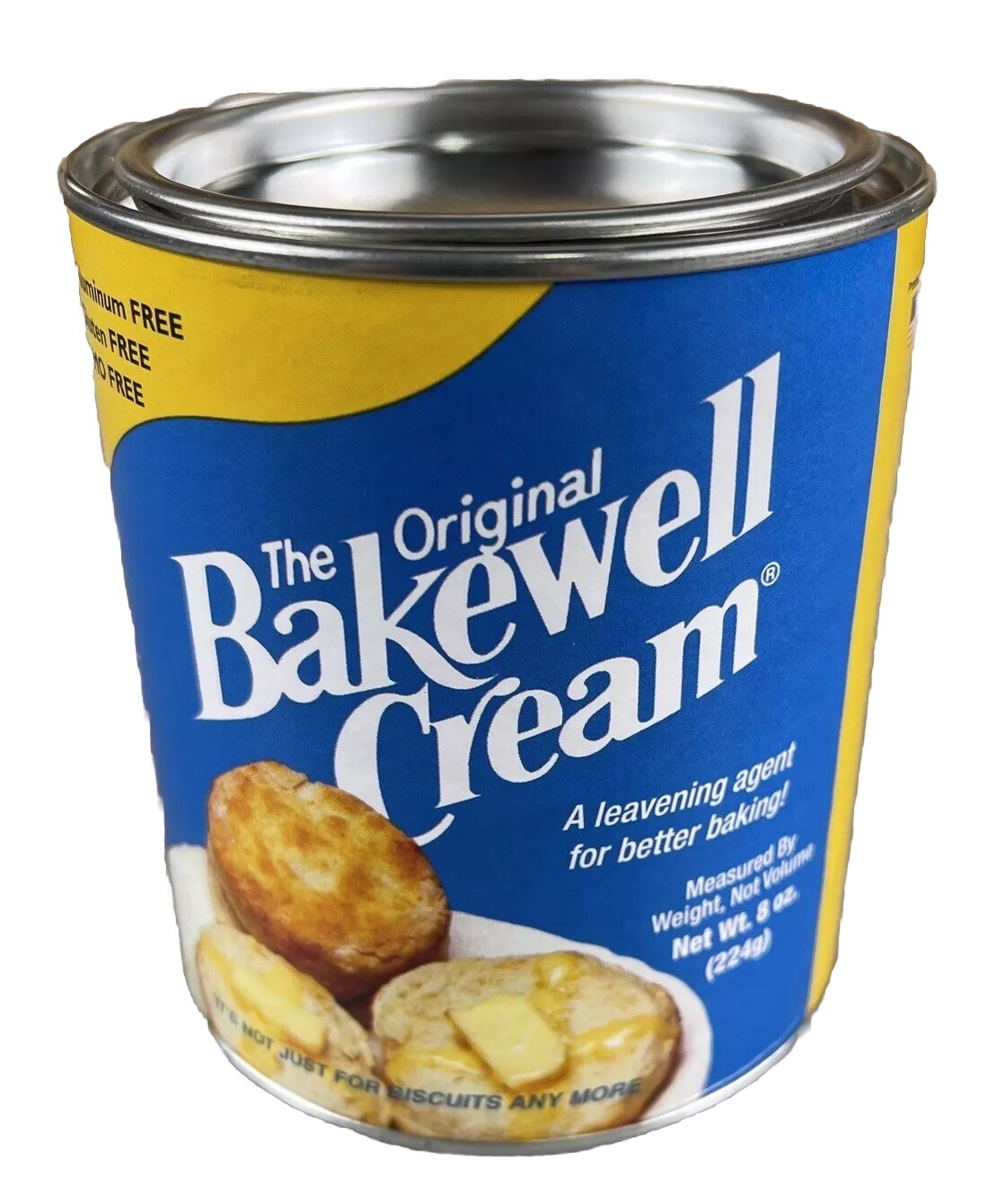 The Original Bakewell Cream Leavening Agent - 8 Ounce Can Gluten Free GMO Free gallery