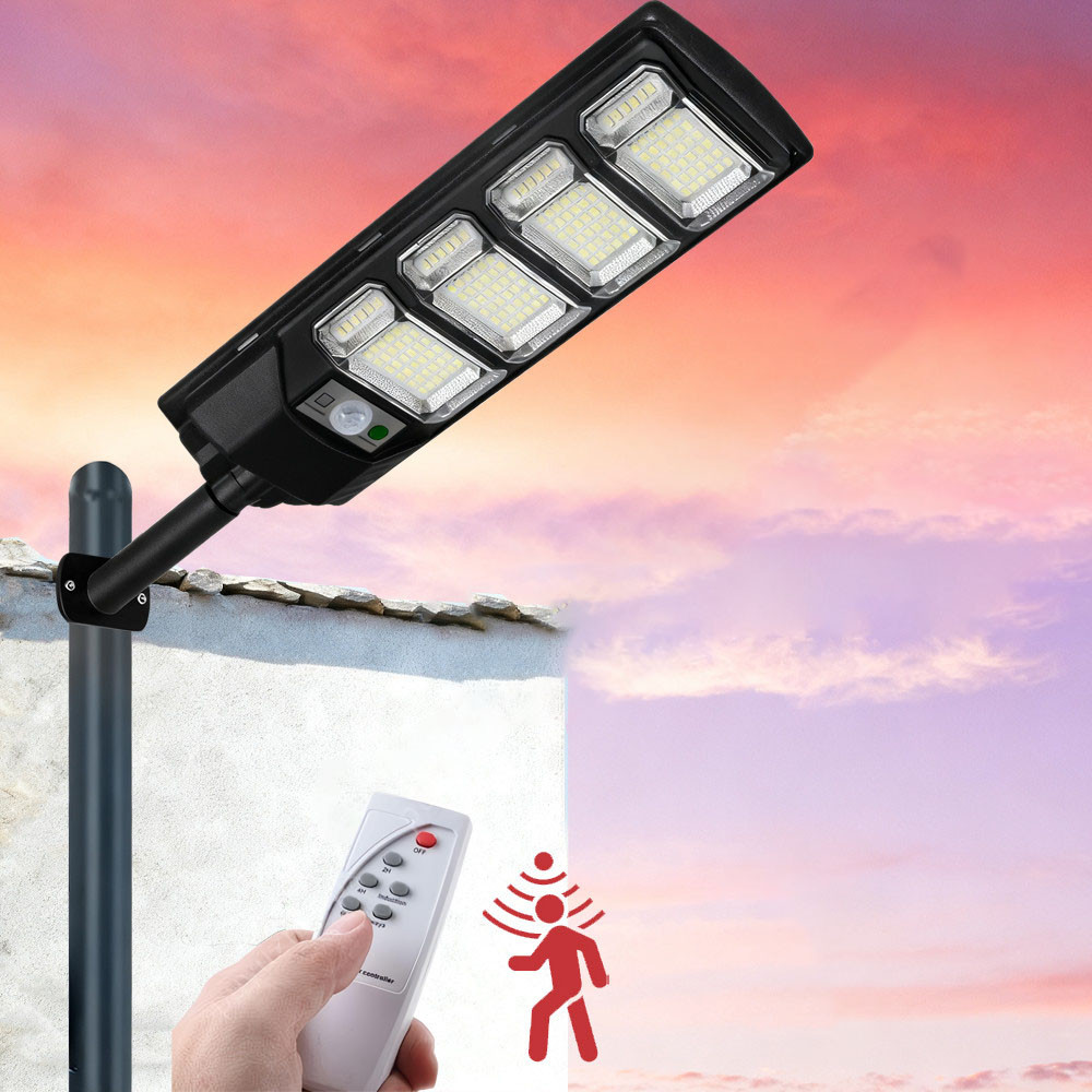 Commercial 1000000LM LED Outdoor Dusk to Dawn Solar Street Light Road Area Lamp gallery